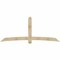 Ekena Millwork Bellingham Rough Sawn Timber Gable Bracket, Douglas Fir, 108"W x 45"H x 4"D x 6"F, 10/12 Pitch GBW108X45X0406BEL00RDF - alternate 1